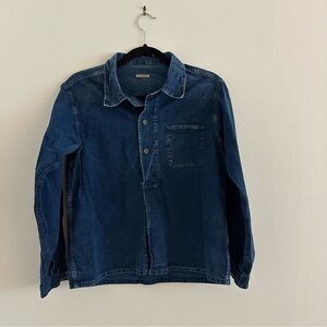 Kapital denim / chambray over shirt • size 0 / XS